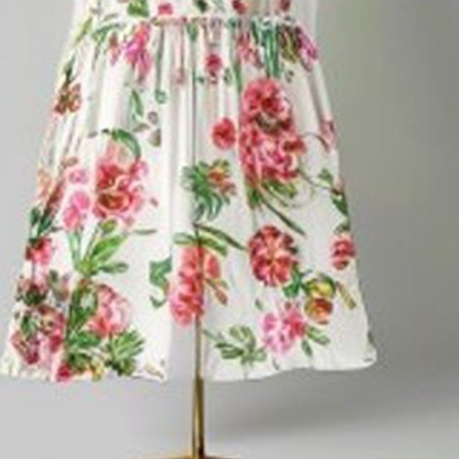 Floral Midi Dress - alternate angle