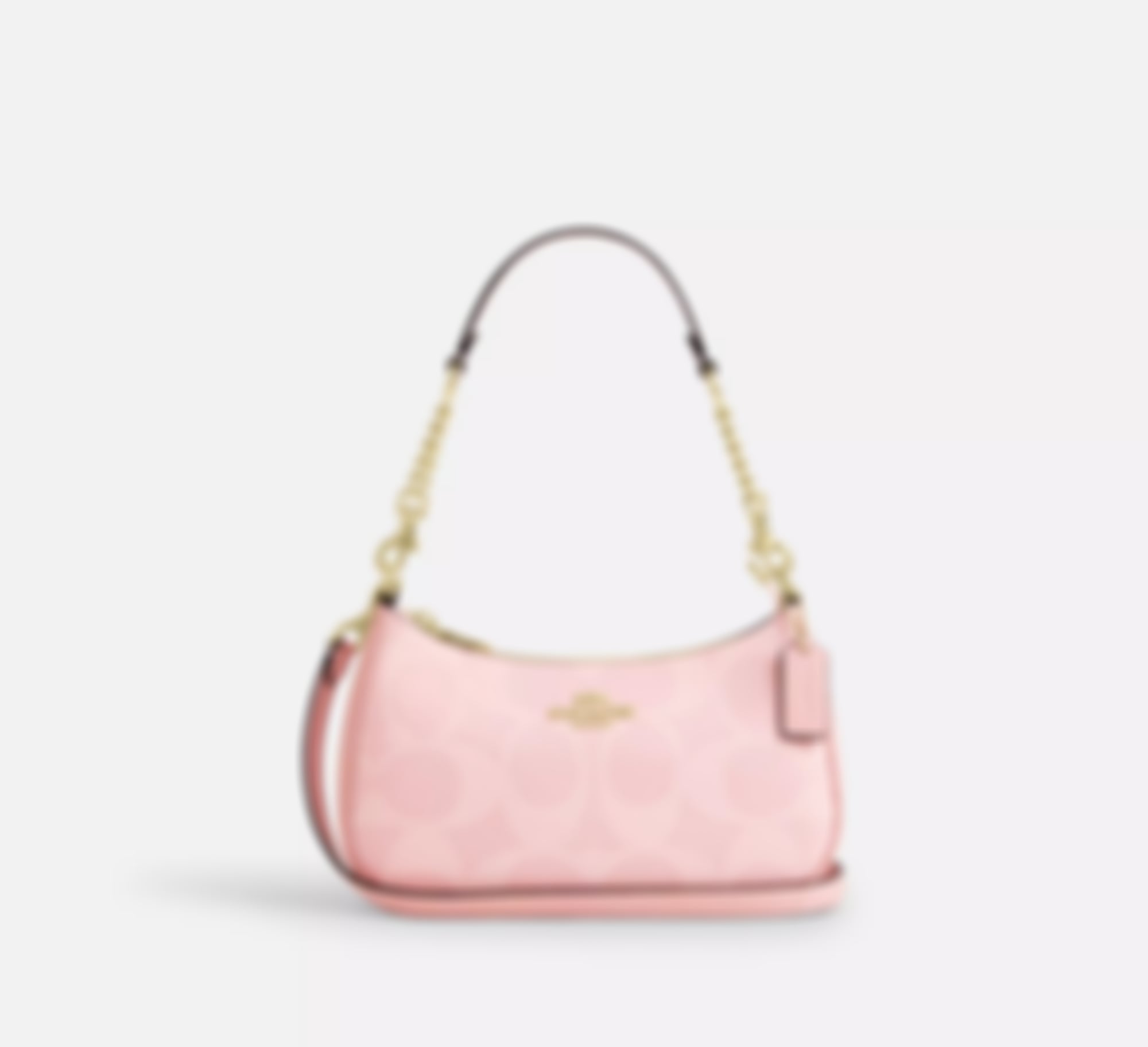 Teri Shoulder Bag - White & Pink