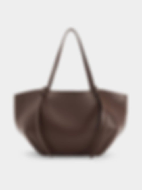 XL Calla Tote Bag - Espresso Brown