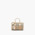 Mini Check Bowling Bag