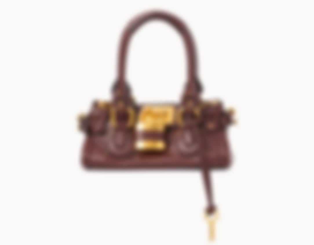 Small Paddington Bag In Grained Leather
