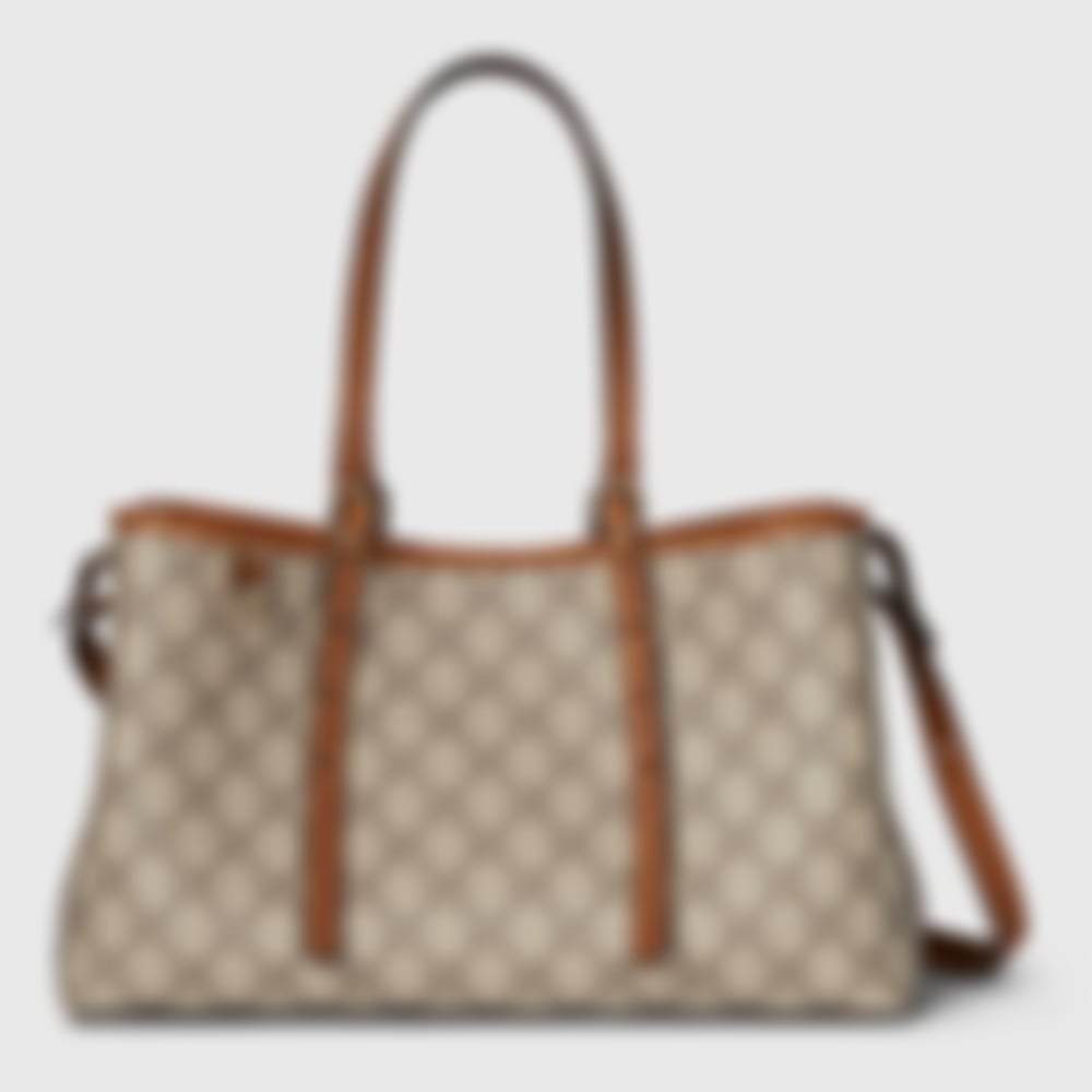 GG Emblem Medium Tote Bag