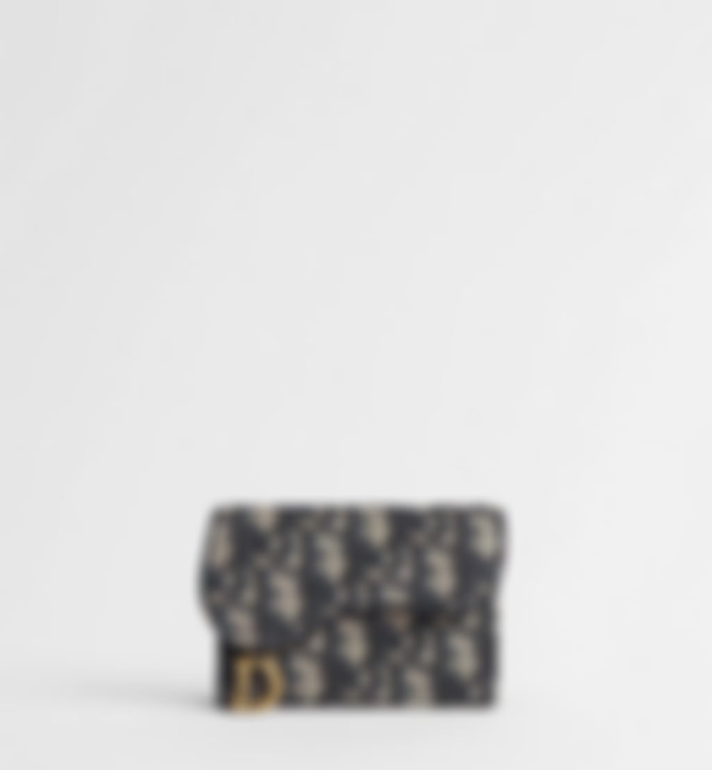Saddle Bloom Card Holder